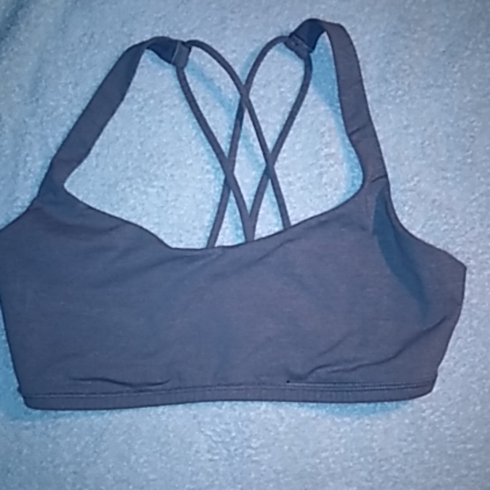 Lululemon Gray Sports Bra Size 6